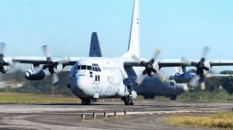 Hércules C-130 de la Fuerza Aérea Argentina 16052026