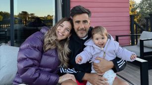 Macarena Rinaldi, Fede Hoppe y su hija Amanda