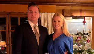 Maxi López y Daniela Christiansson