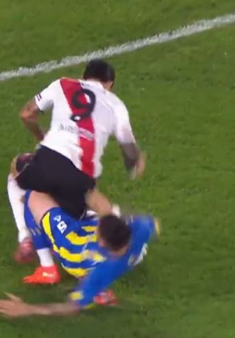 Lesión de Driussi vs Central