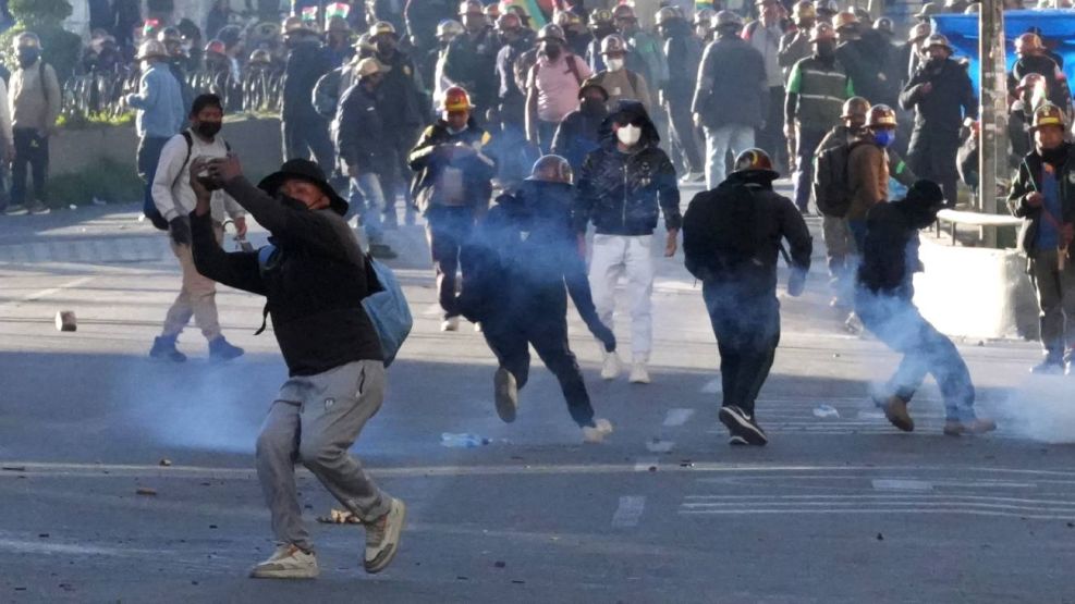 Protestas en Bolivia 16052026