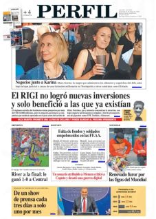 Tapa 2139 del Diario PERFIL