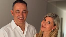 Fernando Carlos junto a su esposa, Verónica