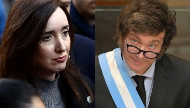 Victoria Villarruel y Javier Milei