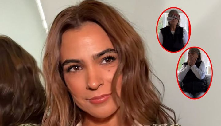 Agustina Cherri mostró la reacción de su mamá al recibir una especial sorpresa: el emotivo video 