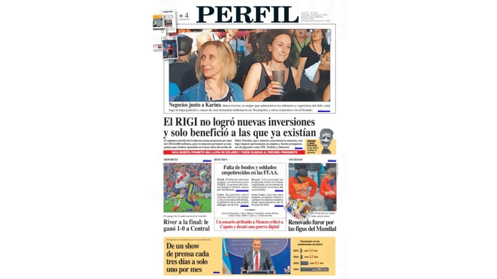 Tapa 2139 del Diario PERFIL