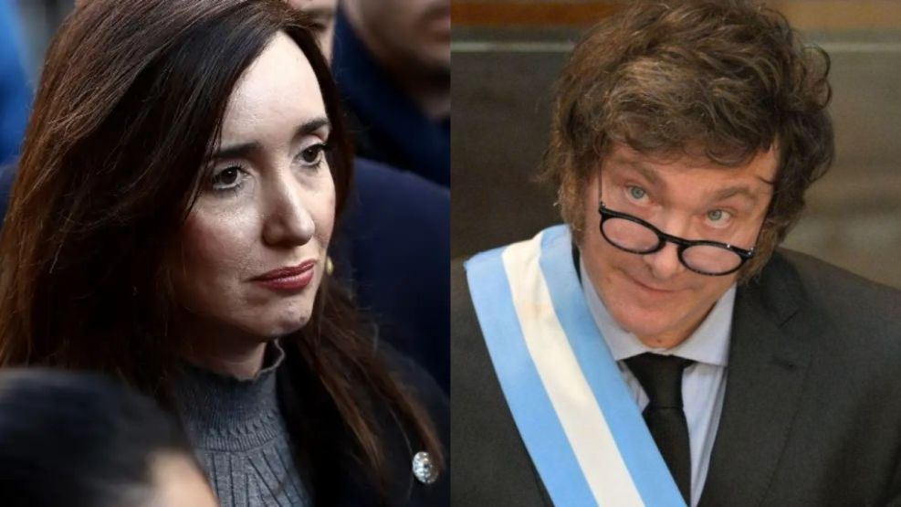 Victoria Villarruel y Javier Milei