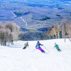 Preparando las vacaciones de invierno fuera de la ruta.