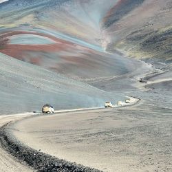 Un nuevo track off road permite unir el cráter de Corona del Inca con el Balcón del Pissis en 4x4. Cómo es el recorrido.