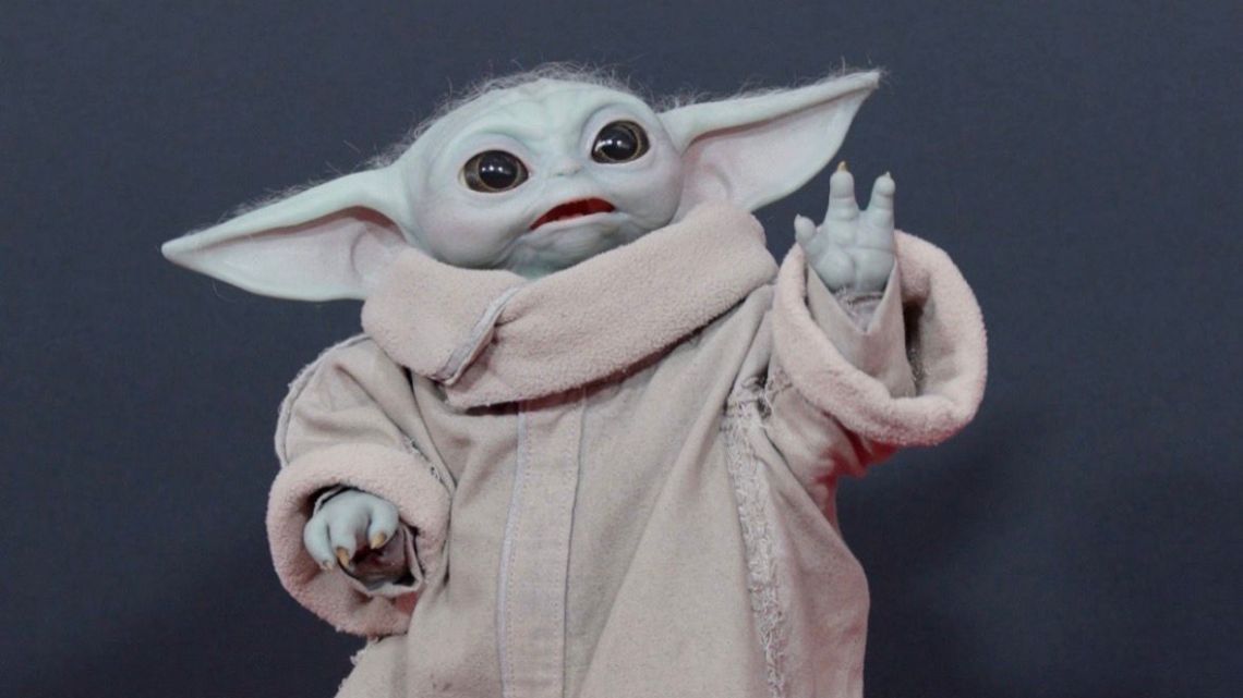 Grogu delumbró en la alfombra roja de The Mandalorian