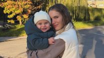 Eva Bargiela mostró la reacción de su bebé, Faustino, al subirse a una hamaca por primera vez