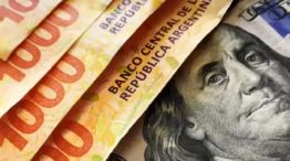 Peso y dólar