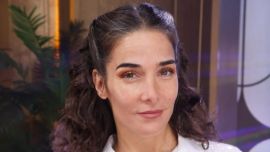 Juana Viale adelantó la tendencia europea de invierno con el pantalón balloon de pana