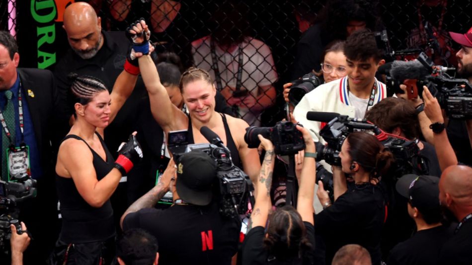Ronda Rousey y Gina Carano