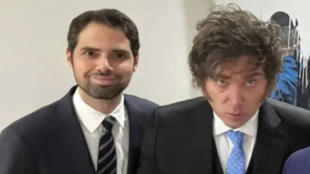 Ian Sielecki y Javier Milei 18052026