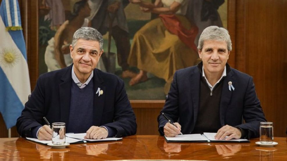 Jorge Macri Luis Caputo