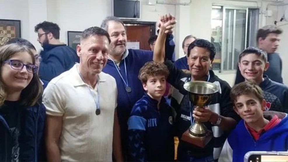 Peter Thiel jugó un torneo de ajedrezPeter 