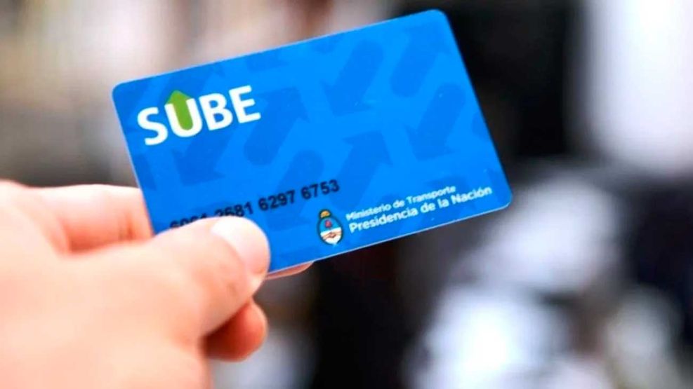 Tarjeta Sube 18052026