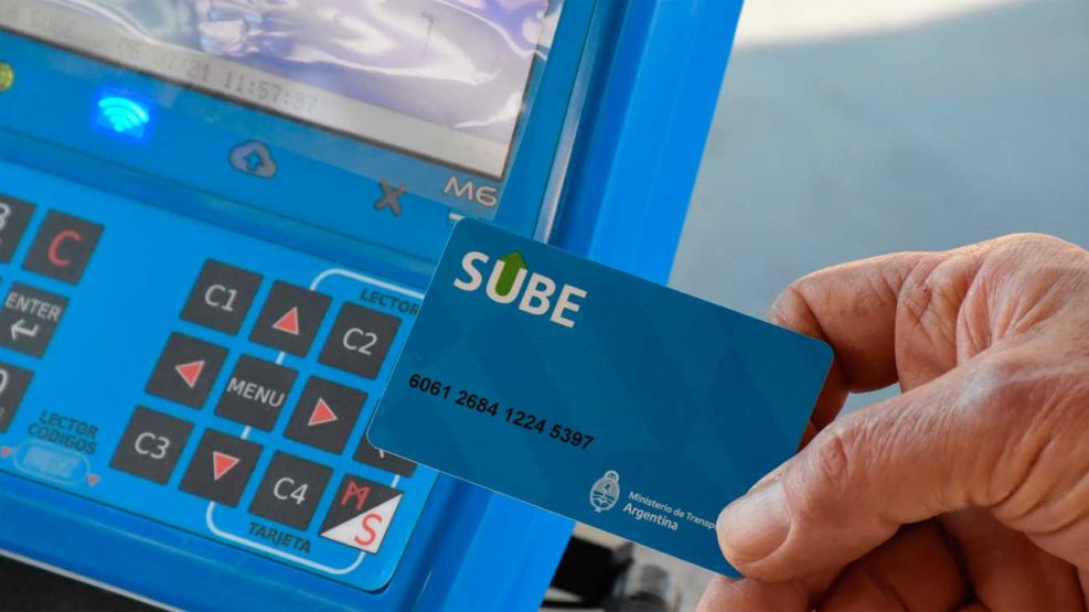 Tarjeta Sube 18052026