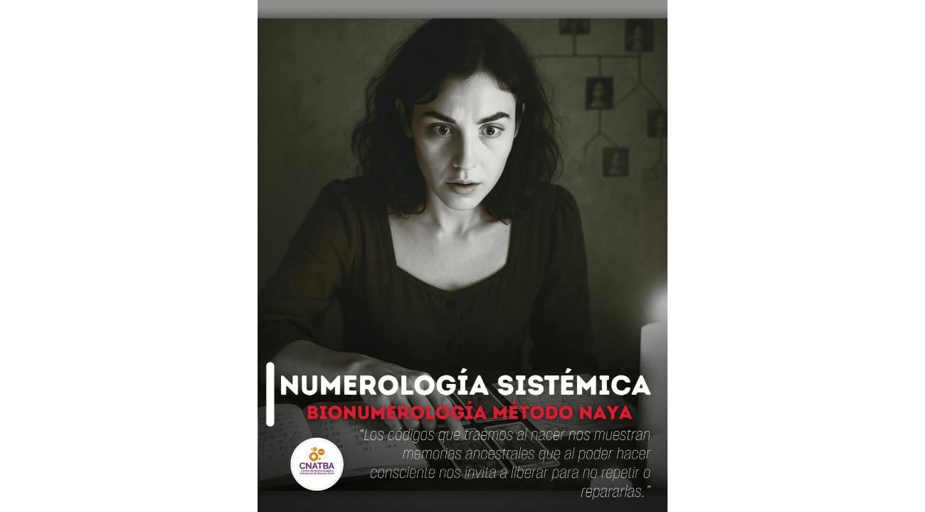 BIONUMEROLOGÍA MÉTODO NAYA SISTÉMICO