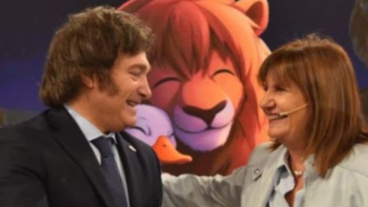 Javier Milei y Patricia Bullrich | Foto:CEDOC