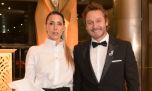 Anita Espasandin acompañó a Benjamín Vicuña y rompió la tradición de los Martín Fierro con su look