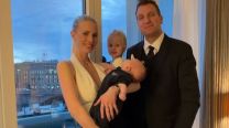 Las tiernas fotos de Elle y Lando, los hijos en Maxi López, en su primer paseo por Buenos Aires 