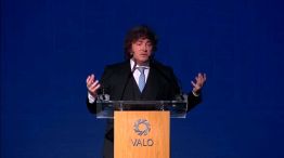 El presidente Javier Milei en Valo 19052026