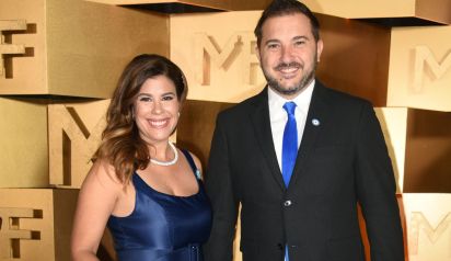 Diego Brancatelli y Cecilia Insinga