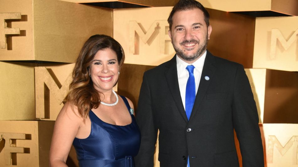 Diego Brancatelli y Cecilia Insinga