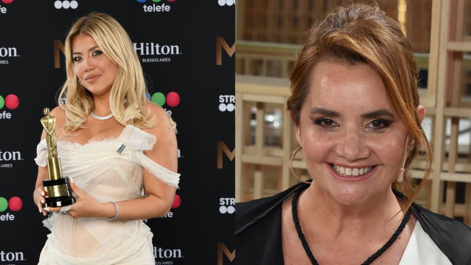 Wanda Nara y Nancy Pazos