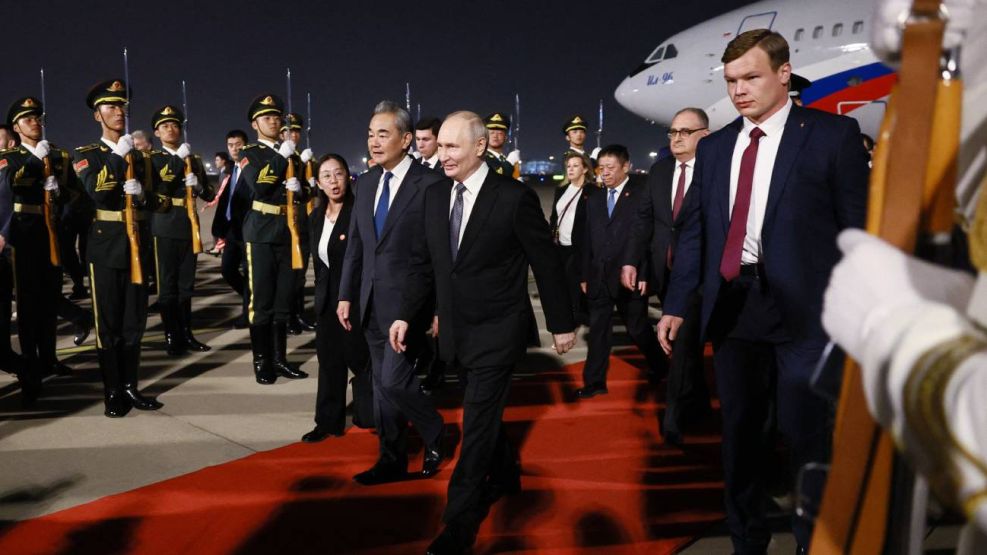 Vladimir Putin en China