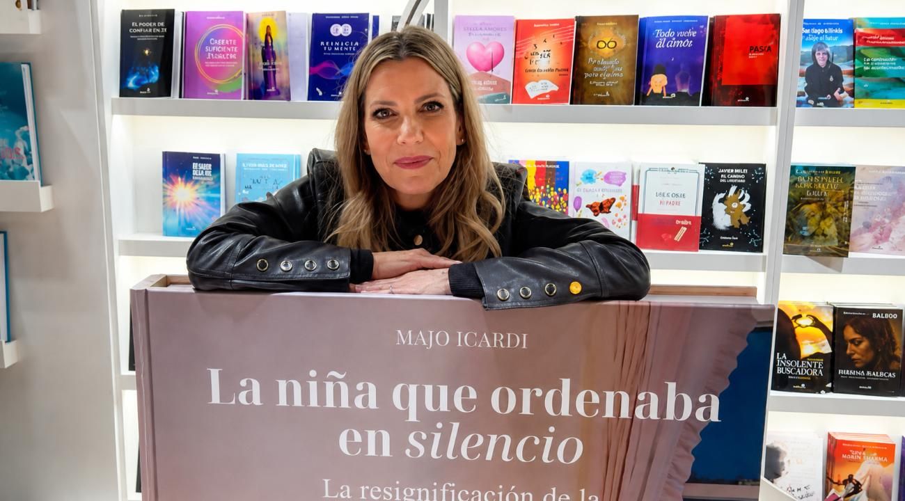 Majo Icardi de Braja y su primer libro La niña que ordenaba en silencio