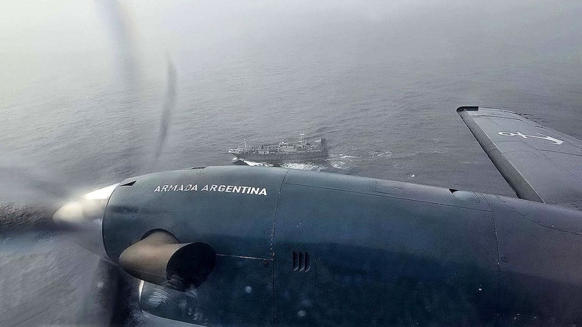 La Armada Argentina y los Estados Unidos firmaron un acuerdo para reforzar la vigilancia en el Mar Argentino