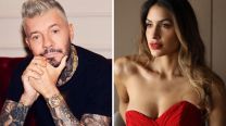 Marcelo Tinelli y Milett Figueroa