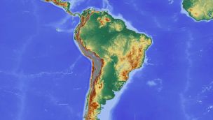 América Latina mapa 20052026