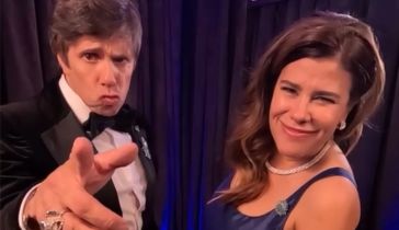 Robertito Funes Ugarte y Cecilia Insinga