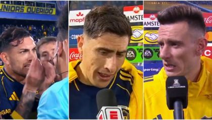 Leandro Paredes, Miguel Merentiel y Malcom Braida