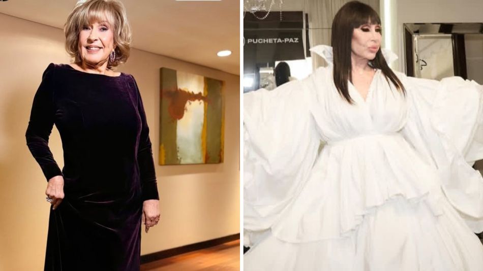 Georgina Barbarossa y Moria Casán