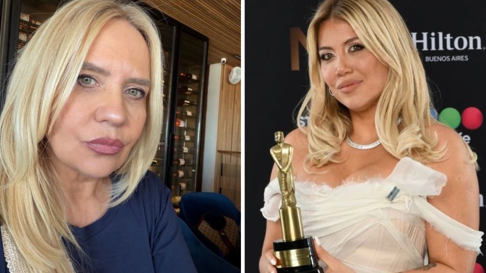 Nora Colosimo y Wanda Nara