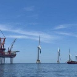 Es el mayor aerogenerador del mundo en términos de capacidad instalada.