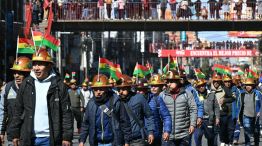 Manifestaciones en Bolivia 21052026