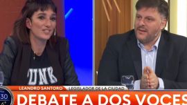 Leila Gianni cruzó a Leandro Santoro con una frase inesperada: “¿Querés saber con quién me acuesto?”