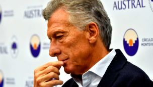 Mauricio Macri en el foro de expresidentes en la Universidad Austral