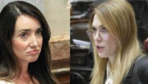 Victoria Villarruel y Lilia Lemoine