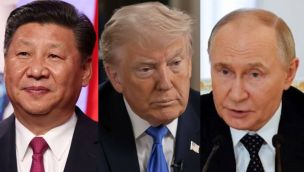 Xi Jinping, Trump y Putin