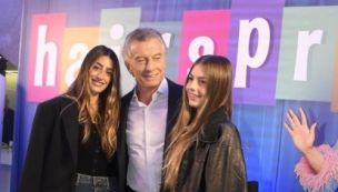 Mauricio Macri, Valentina y Antonia