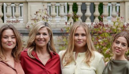 Máxima Zorreguieta junto a sus hijas
