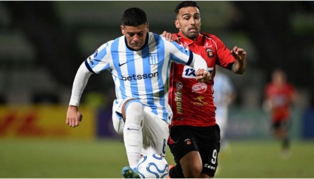 Racing vs. Caracas
