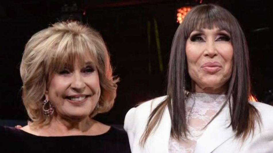 Georgina Barbarossa y Moria Casán